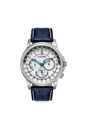 Men's Eco-Drive Calendrier World Time Watch BU2020-02A