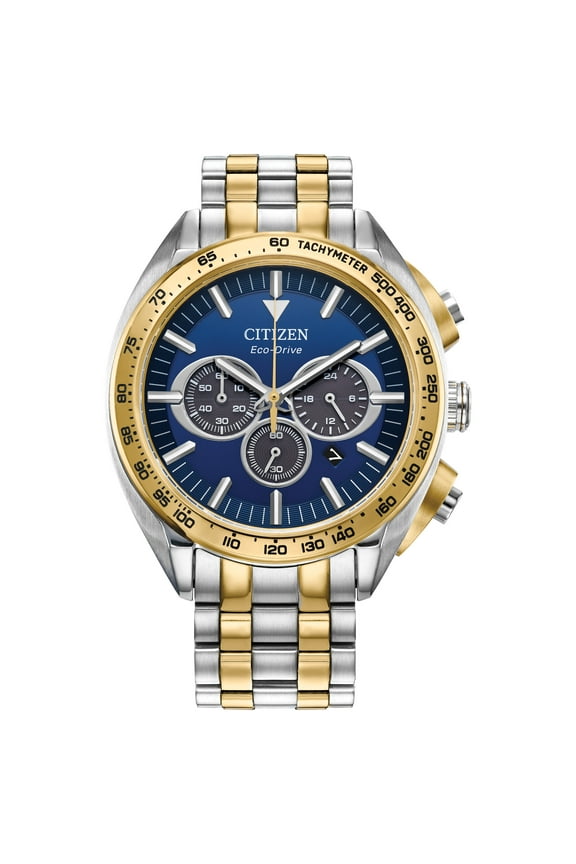Men's Eco-Drive Carson Two-Tone Chronograph Stainless Steel Watch - CA4544-53L