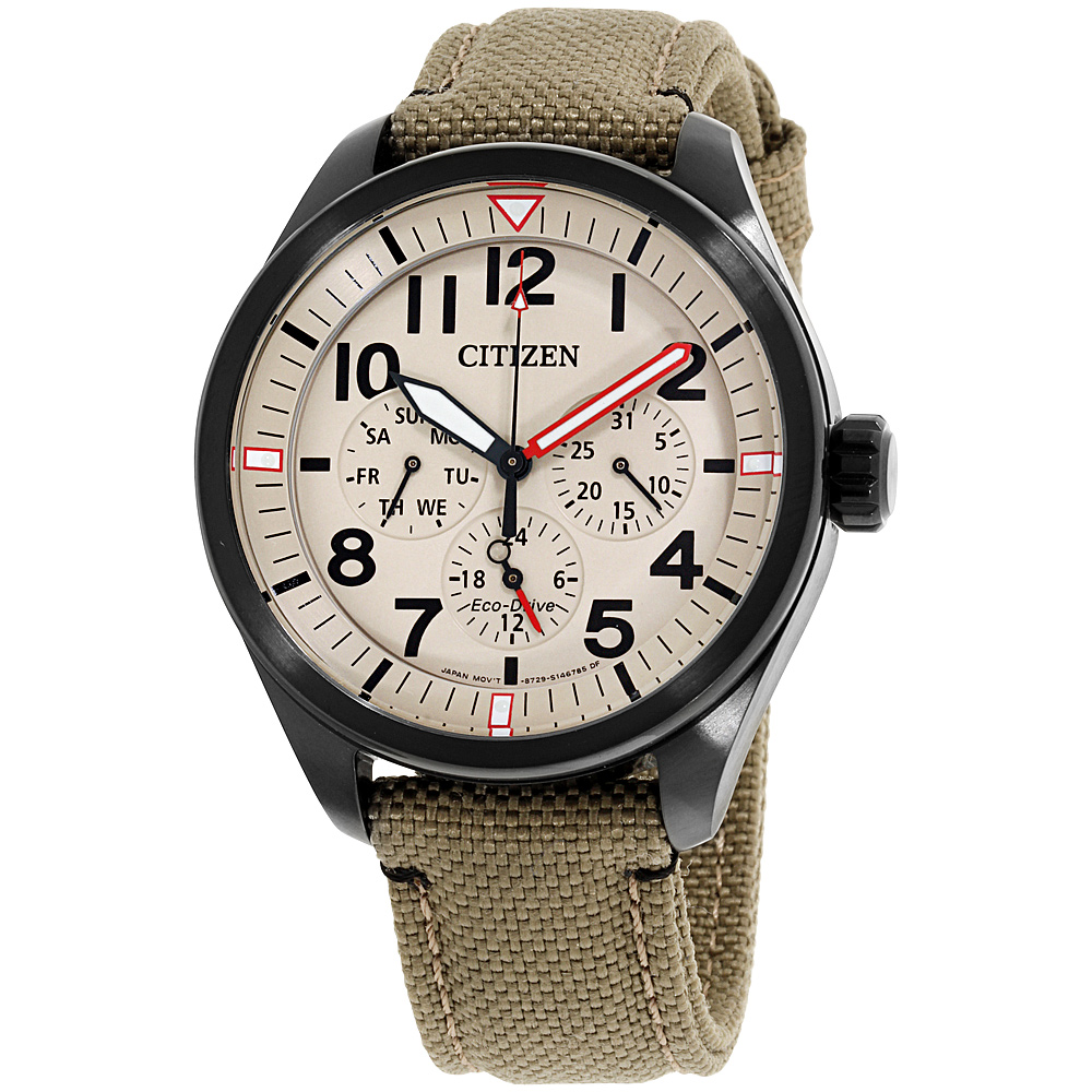 Citizen Men s Eco Drive Chandler Tan Strap Field Watch BU2055 08X Citizen Men s Eco Drive Chandler Tan Strap Field Watch BU2055 08X