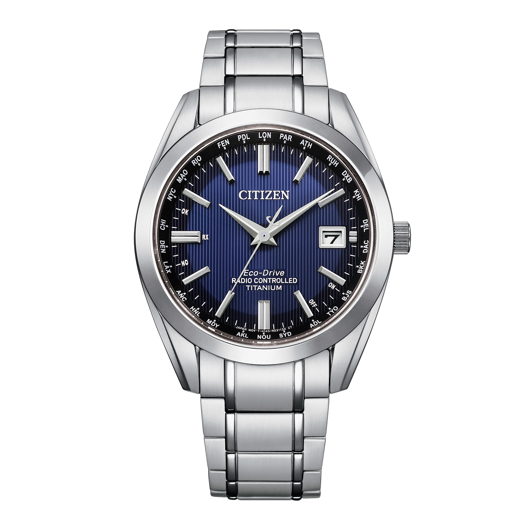 Citizen Men's Eco-Drive Classic Super Titanium Atomic Timekeeping Watch - CB0260-56L