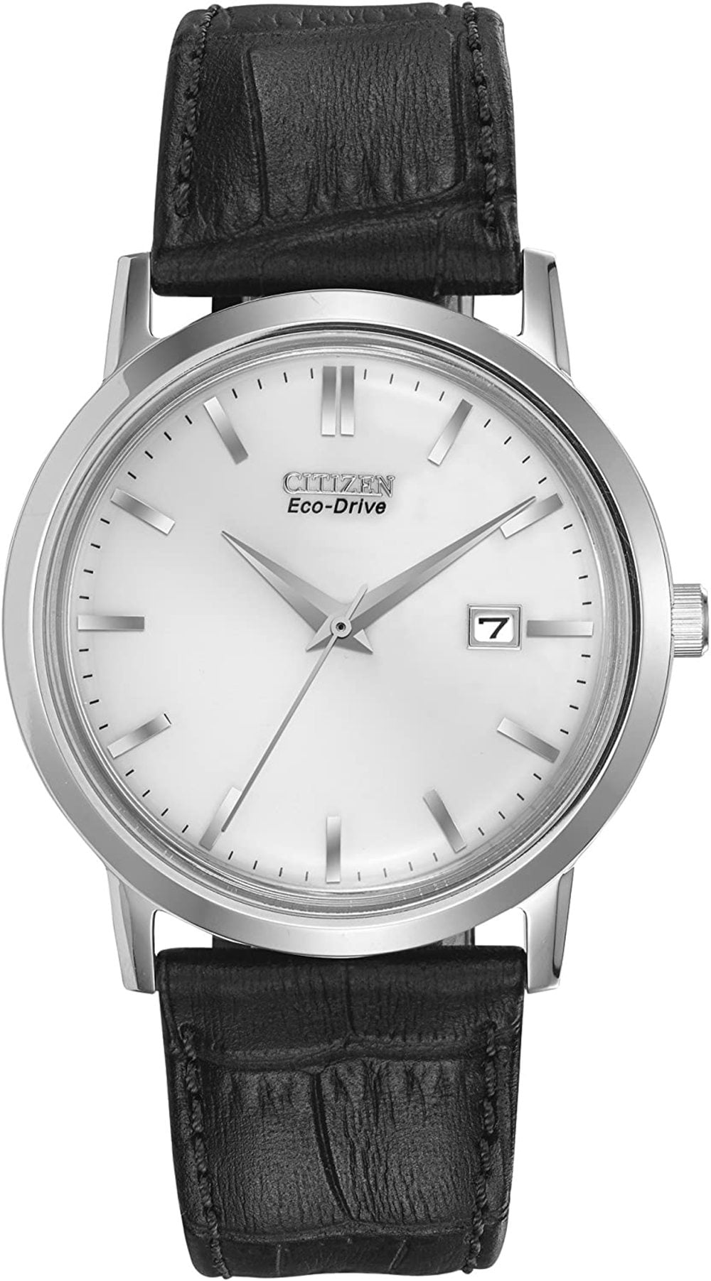 Citizen eco drive sales leather watch