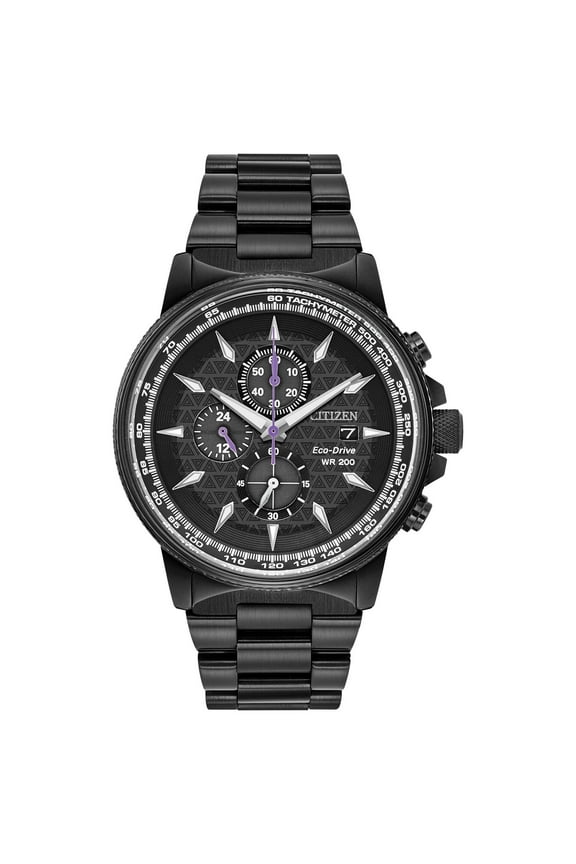 Men's Eco-Drive Marvel Black Panther Watch CA0297-52W