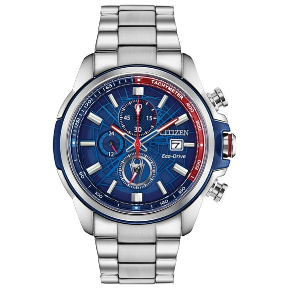 Citizen Men's Eco-Drive Marvel Spider-Man Stainless Steel Watch