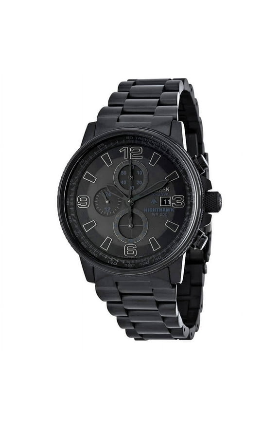 Men's Eco-Drive Night Hawk Chronograph Watch CA0295-58E