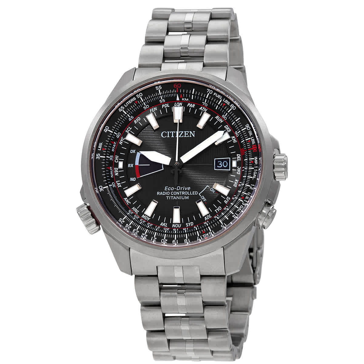 Citizen Men's Eco-Drive Promaster Air Atomic Titanium Watch CB0140