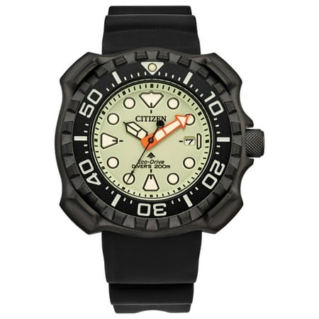 Citizen Men's Eco-Drive Promaster Dive Watch with Black Titanium Case BN0227-25X