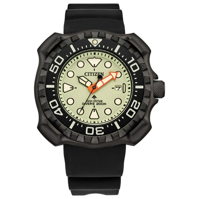 Citizen Men's Eco-Drive Promaster Dive Watch with Black Titanium