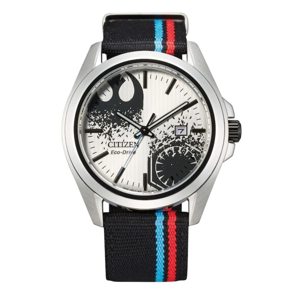 Citizen Men's Eco-Drive Star Wars™ Sequel Black Nylon Strap Watch