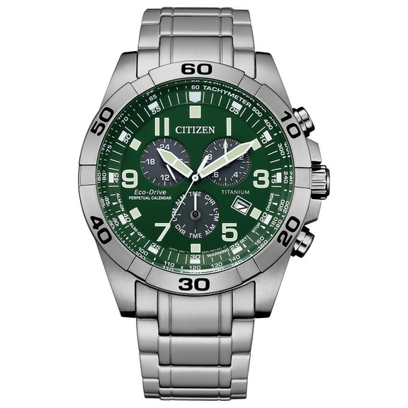 Citizen Men's Eco-Drive Super Titanium Chronograph Watch - BL5550-50X
