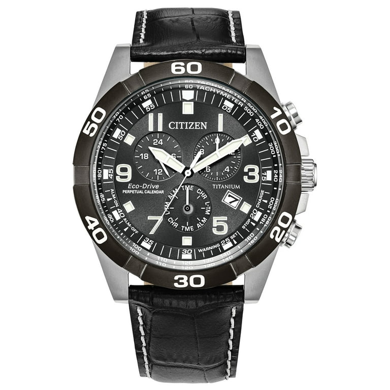 Citizen Men's Eco-Drive Super Titanium Chronograph Watch - BL5558-15H Citizen Men's Eco-Drive Super Titanium Chronograph Watch - BL5558-15H