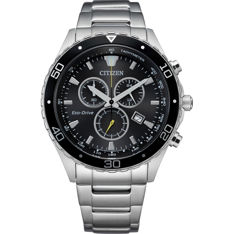 Citizen Men's Eco-Drive Chronograph Watch AT2387-52E - Sporty