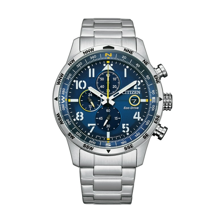 Citizen eco drive silver dial discount