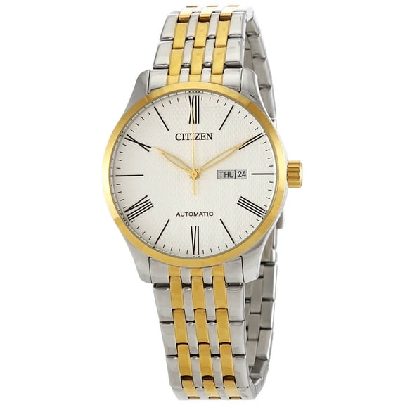Citizen Men's NH8354-58A Silver Stainless-Steel Japanese Automatic Dress Watch