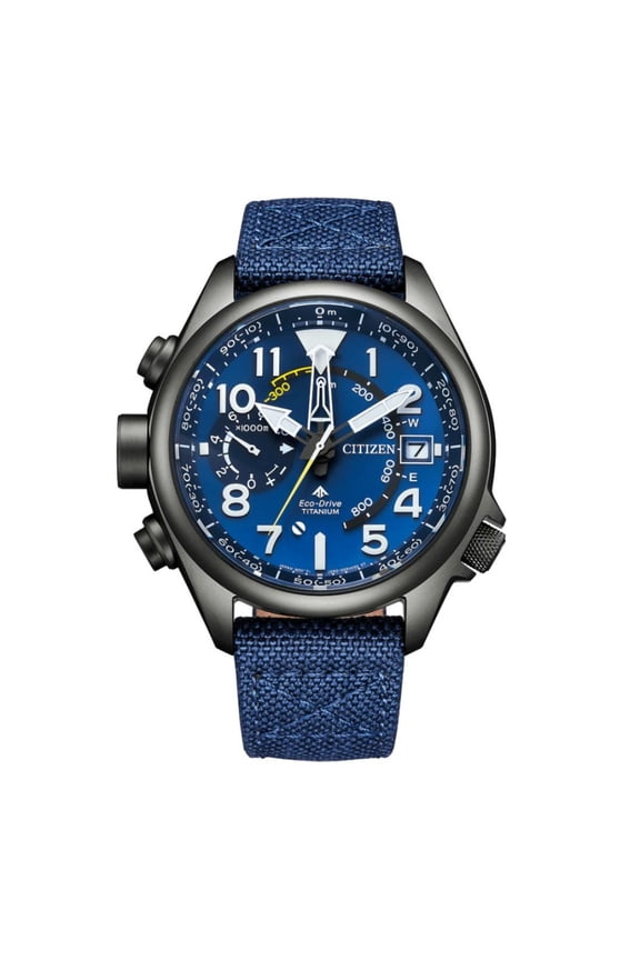 Men's Promaster Altichron Blue Dial Super Titanium Watch BN4065-07L