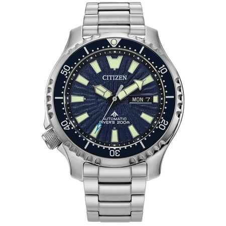 Citizen Men's Promaster Dive Automatic Blue Dial Stainless Steel Watch - NY0136-52L