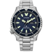 Citizen Mens Promaster Dive Automatic Blue Dial Stainless Steel Watch - NY0136-52L