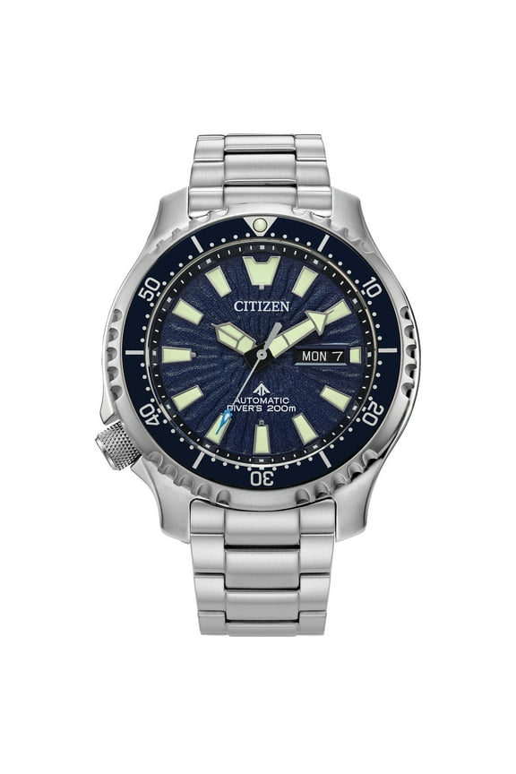 Men's Promaster Dive Automatic Blue Dial Stainless Steel Watch - NY0136-52L