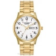 thumbnail image 1 of Citizen Men's Quartz Day/Date - Gold Tone and White Dial - Expansion band, 1 of 4