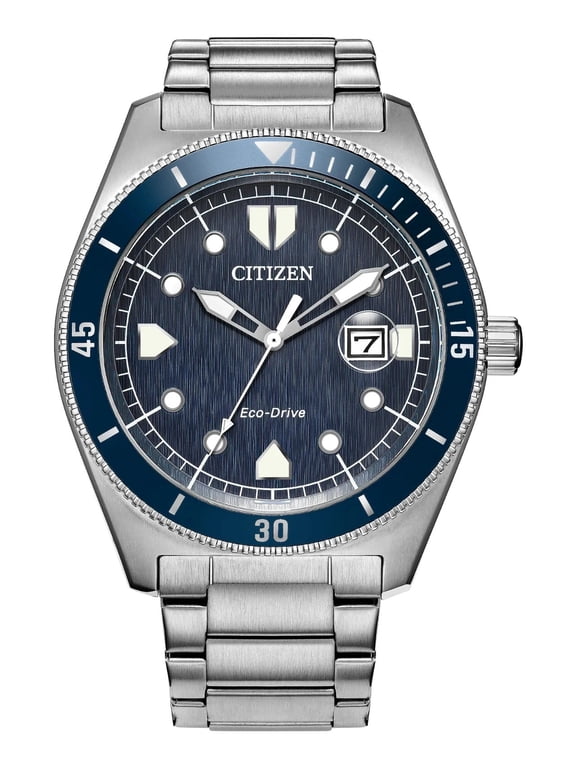 Men's Terra Force Eco-Drive Blue Dial Watch - AW1886-59L