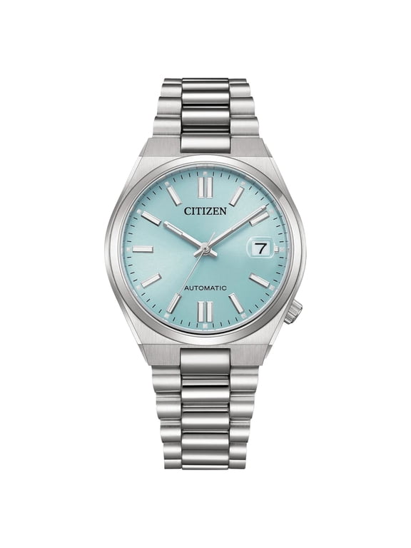 Men's Tsuyosa Blue Dial Watch - NJ0200-50L