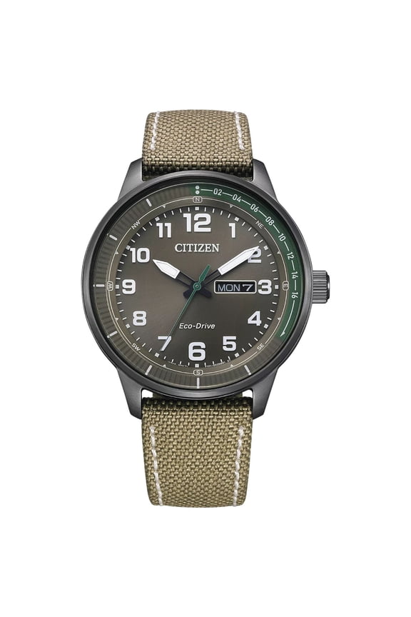 Men's Weekender Grey Dial Watch - AW1837-11H