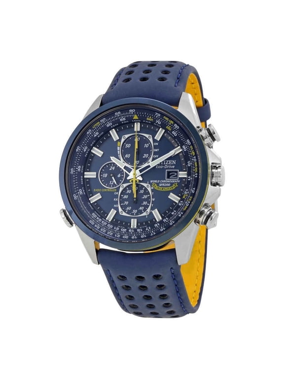 Men's World Chronograph A-T Two-Tone Stainless Steel Watch AT8020-03L