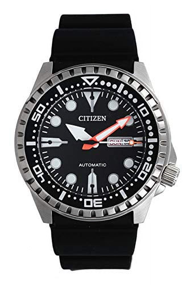 Citizen NH8380 15E Men s Rubber Band Sporty 50M Black Dial Day