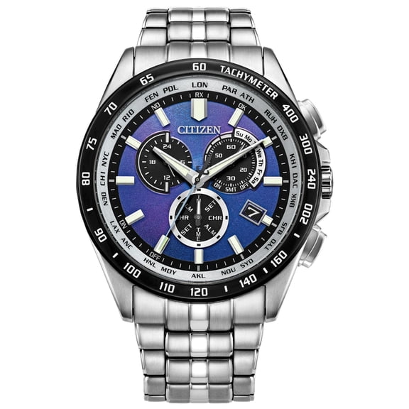 Citizen PCAT Radio-Controlled 43MM Men's Watch CB5874-81L World Time