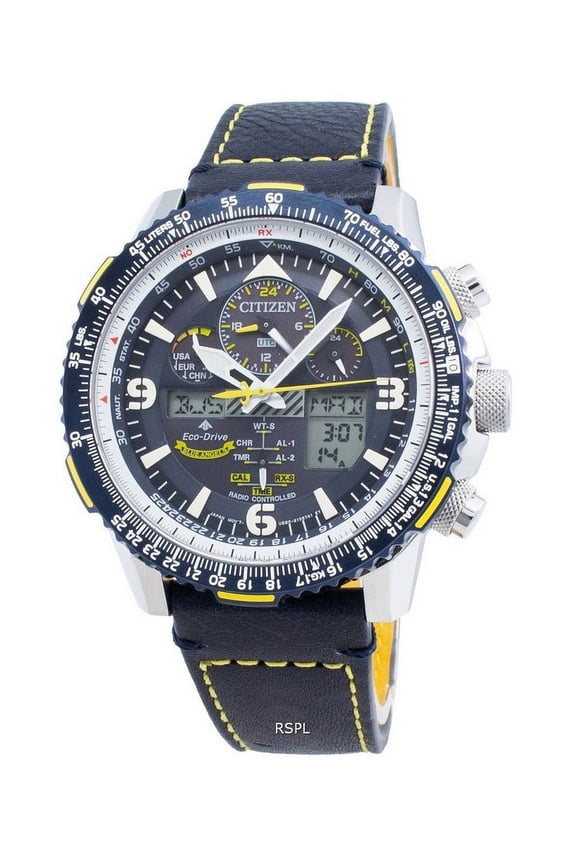 PROMASTER Skyhawk A-T Eco-Drive JY8078-01L Radio Controlled 200M Men's Watch