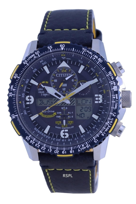 PROMASTER Skyhawk A-T Eco-Drive JY8078-52L Radio Controlled 200M Men's Watch