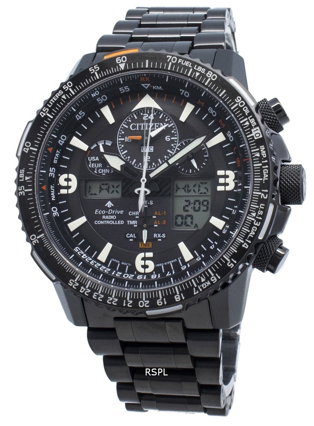 Citizen-Perpetual-Black-Dial-