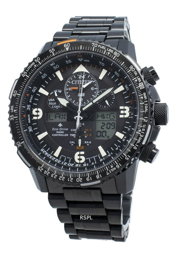 Perpetual Black Dial Men's Watch JY8085-81E