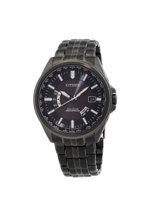 Perpetual World Time Black Dial Men's Watch CB0294-54E
