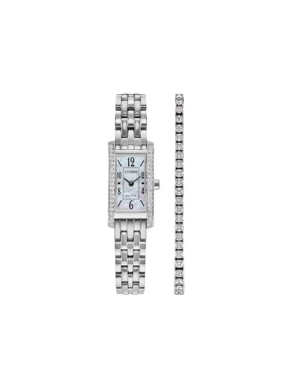 Petite Palidoro Women's Watch and Bracelet Set EG7110-54D
