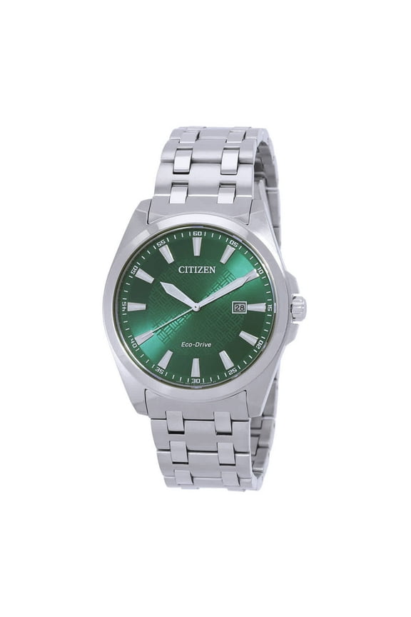 Peyten Eco-Drive Green Dial Men's Watch BM7530-50X