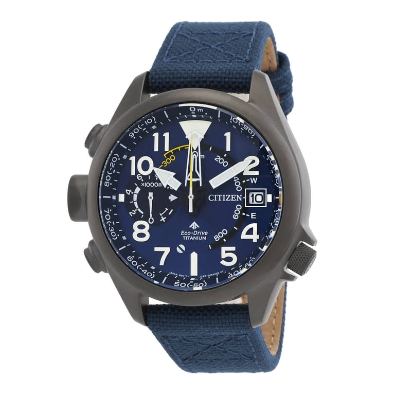 Citizen Promaster Altichron Eco-Drive Blue Dial Men's Watch BN4065