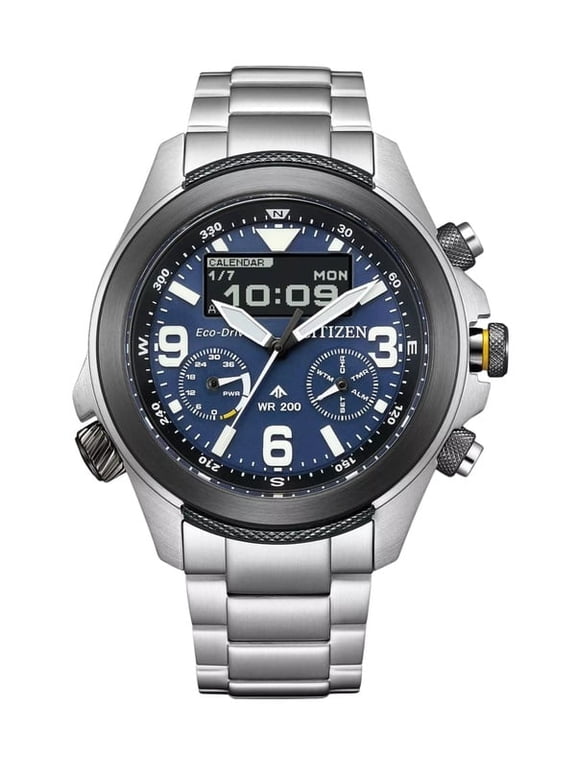 Promaster Analog-Digital Blue Dial Men's Watch JV1006-51L