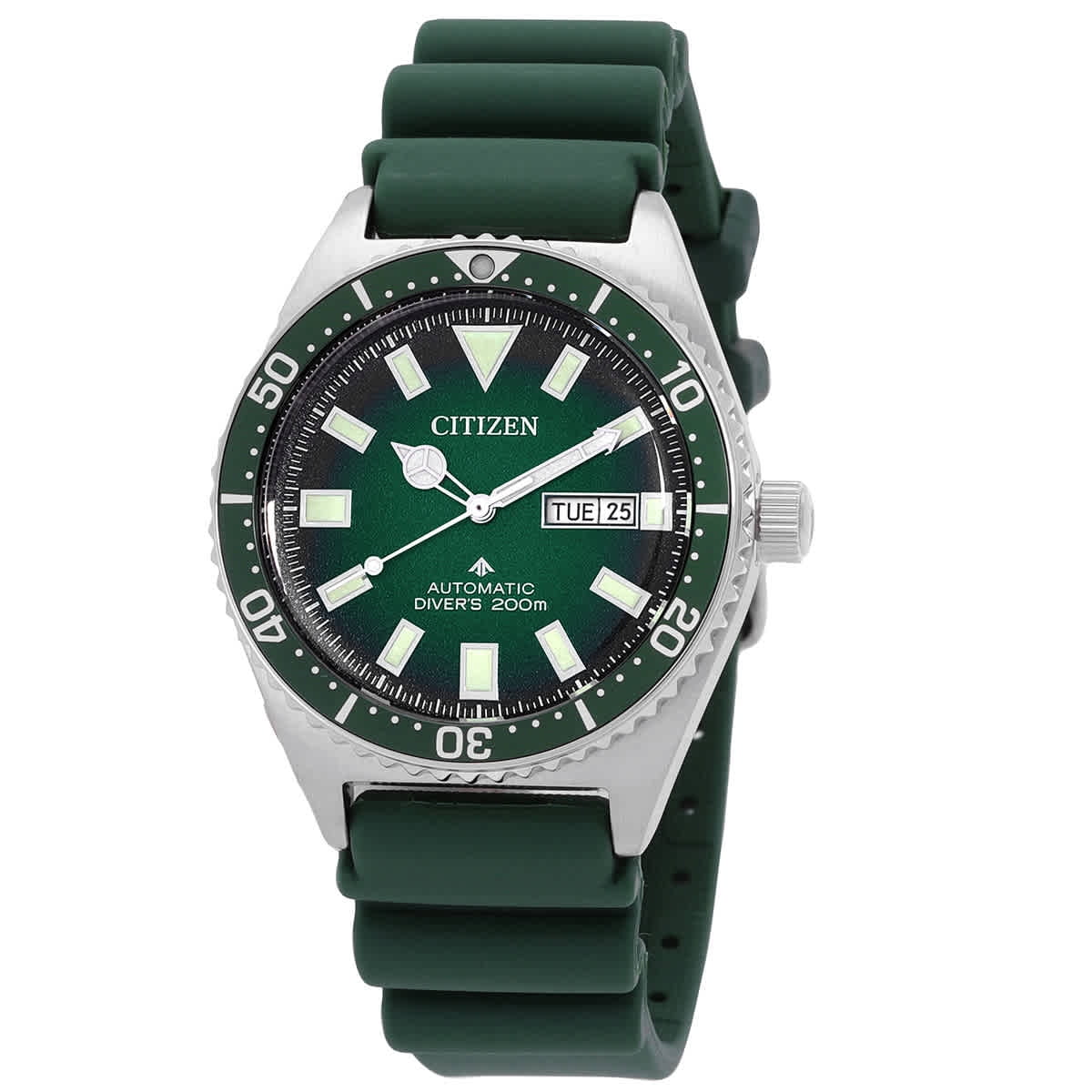 Citizen Promaster Automatic Green Dial Men's Watch NY0121