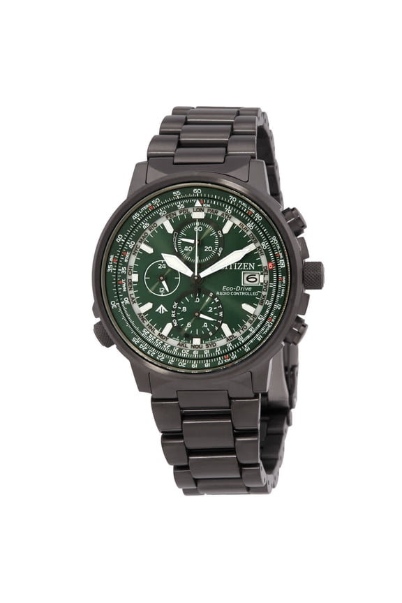 Promaster Chronograph Green Dial Men's Watch AT8304-57W