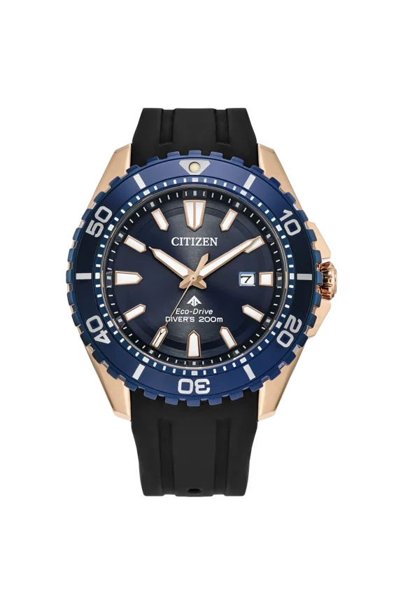 Promaster Dive Blue Dial Polyurethane Strap BN0196-01L