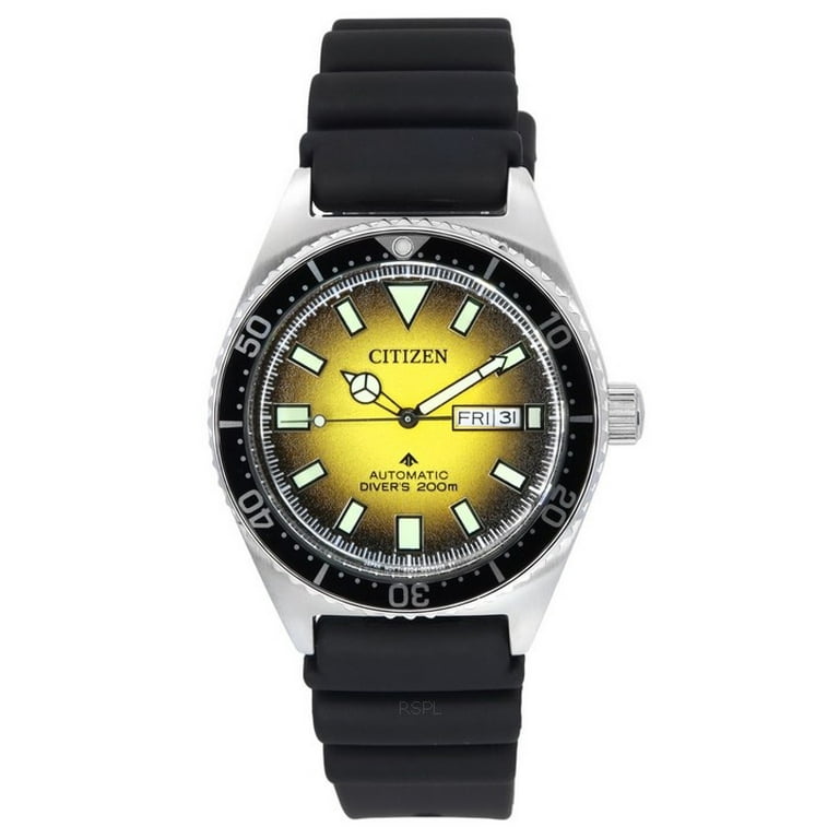 nn Citizen Eco-Drive Promaster Navihawk A-T Men's Watch with Green