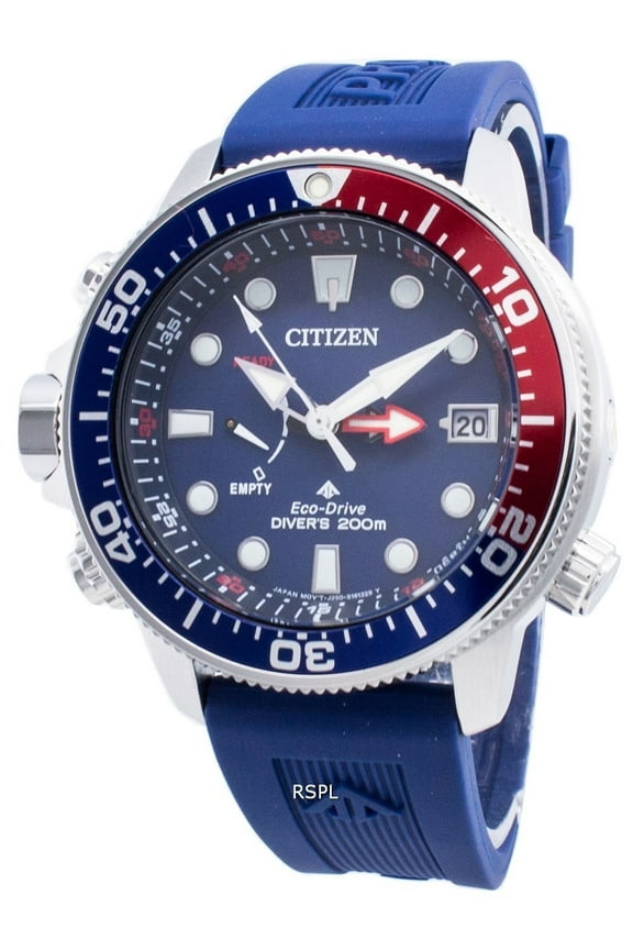 Promaster Eco-Drive Blue Dial Pepsi Bezel Men's Watch BN2038-01L