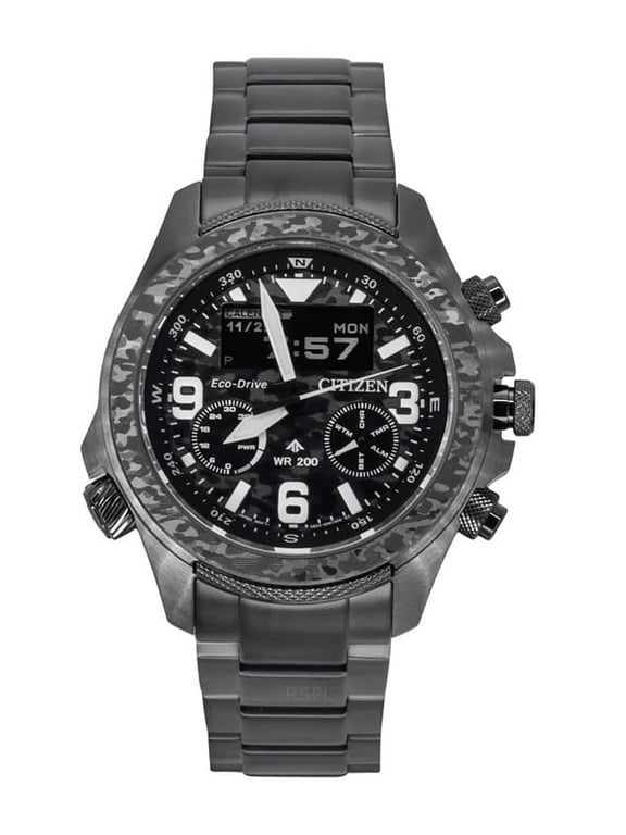 Men's Promaster Land Analog-Digital Eco-Drive Watch JV1008-63E