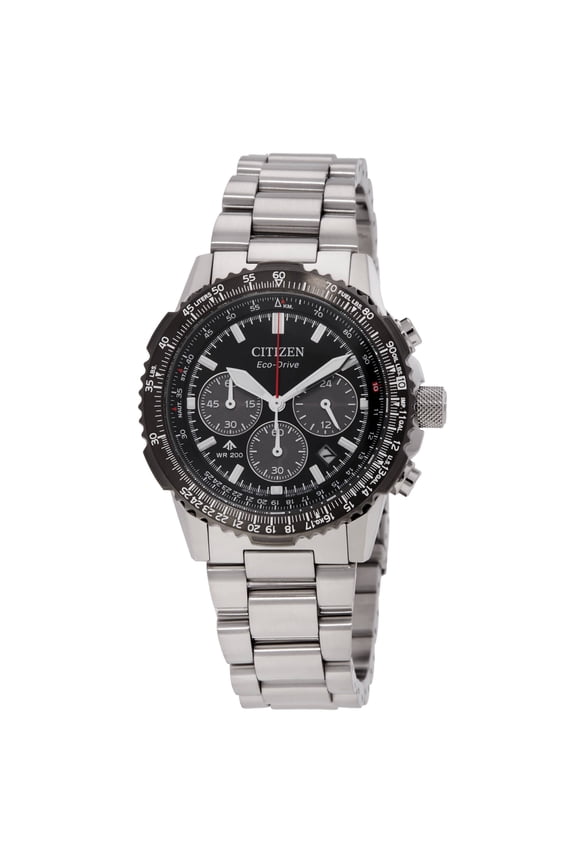 Promaster Sky Navihawk Chronograph Quartz Black Dial Men's Watch CA4664-60E