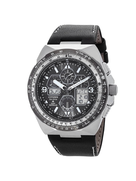 Eco-Drive Promaster Skyhawk A-T Chronograph Mens Watch