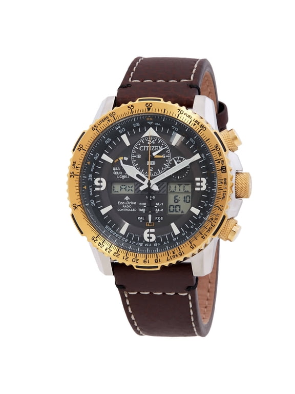Promaster Skyhawk A-T Perpetual Alarm World Time Chronograph Men's Watch JY8084-09H