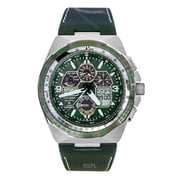 Citizen Promaster Skyhawk A-T Perpetual Calendar Chronograph Green Dial Eco-Drive Divers JY8147-01X 200M Mens Watch