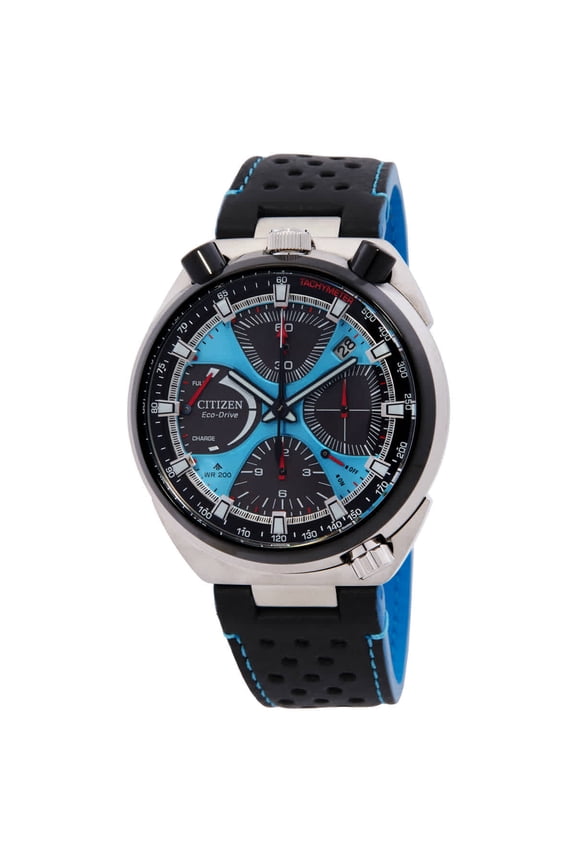 Promaster Tsuno Alarm Chronograph Blue Dial Watch AV0106-01L