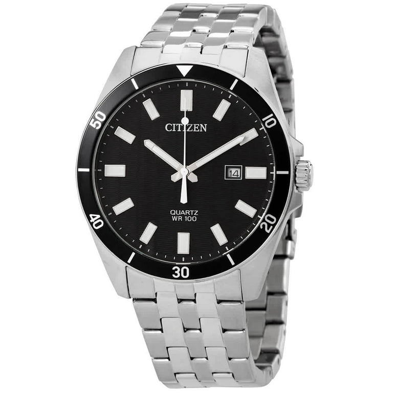 Citizen black dial shop men's watch