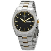 Citizen Quartz Black Dial Two-tone Mens Watch BF0584-56E